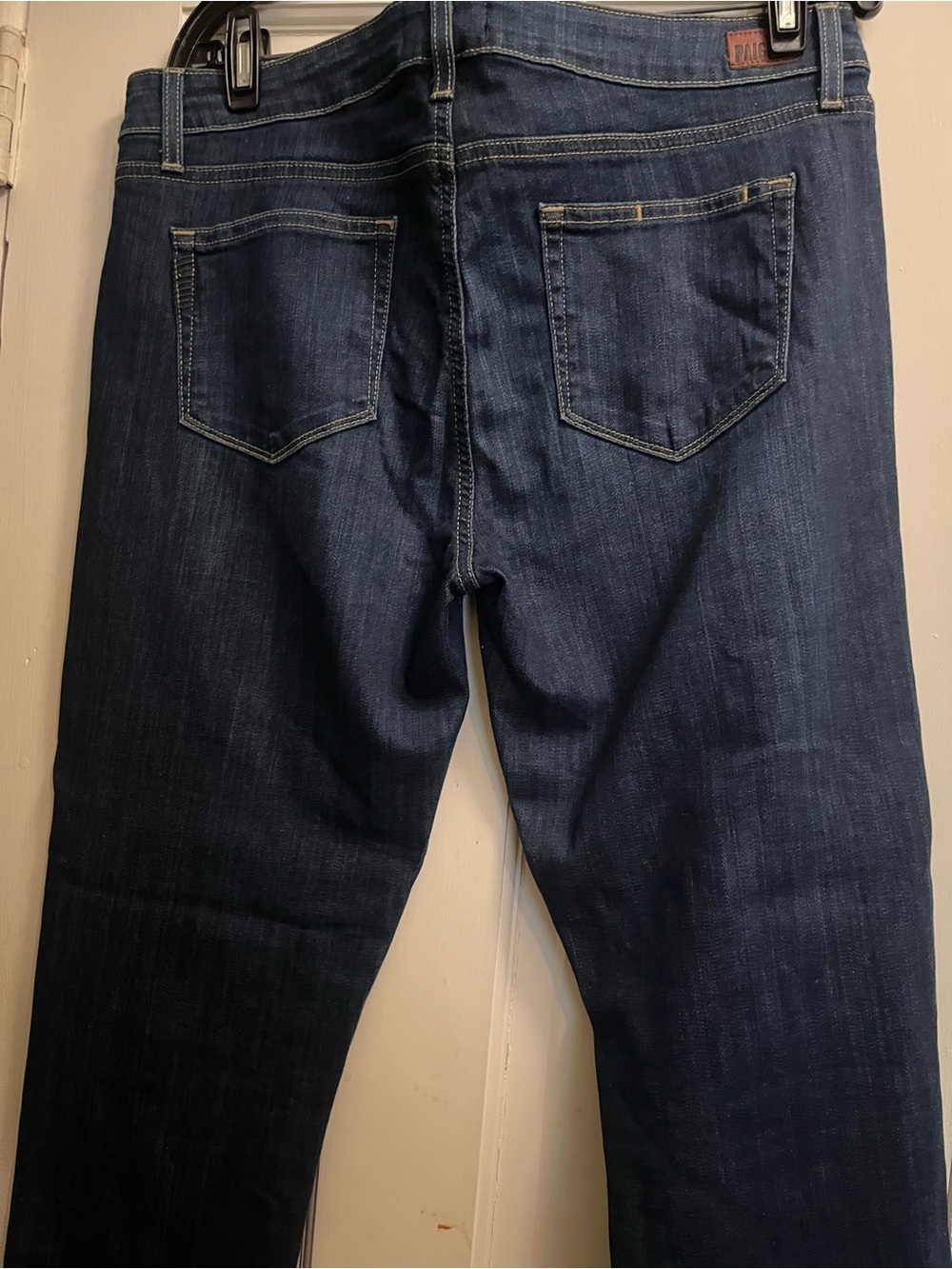 PAIGE Men's Dark Indigo Stretch Denim Jeans - Picture 3 of 3